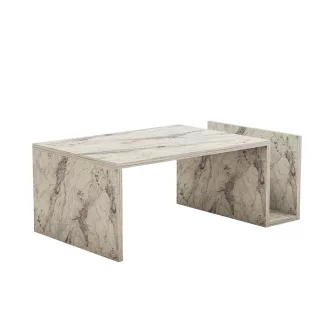 Konferenční stolek s mramorovým vzorem 86,8x32,4x50cm