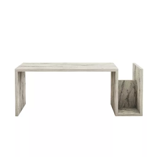 Konferenční stolek s mramorovým vzorem 86,8x32,4x50cm