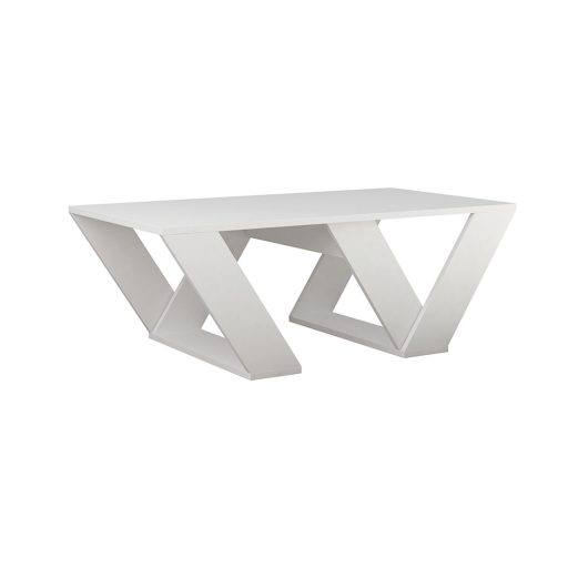 Konferenční stolek 110x40x60cm, bílý