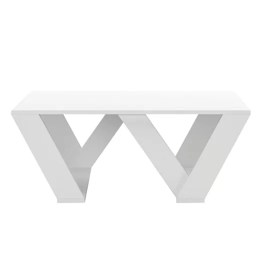 Konferenční stolek 110x40x60cm, bílý