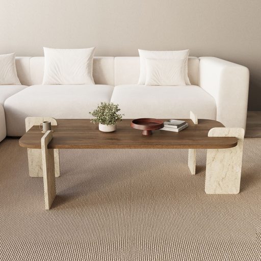 Konferenční stolek 130x35x60cm, Ořech