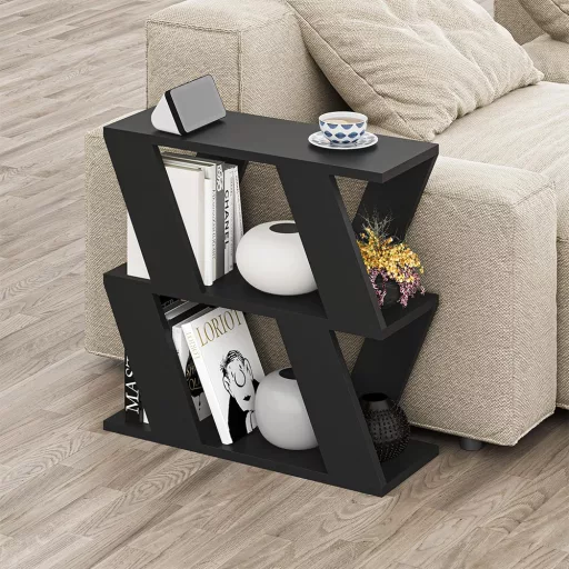 Boční stolek 60x57x22cm, antracit