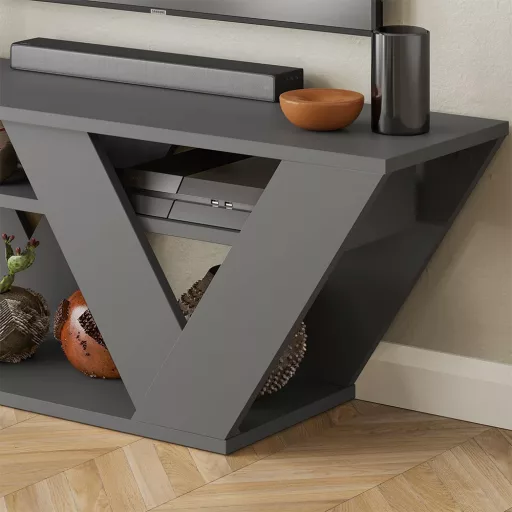 TV stolek 110x40x30cm, antracit