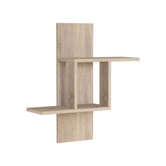 Nástěnná police 70x64x20cm, Sonoma dub