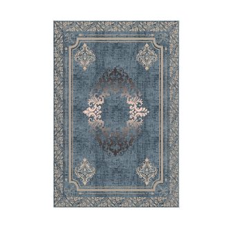 Sada koupelnových koberečků 2 kusy, modrá