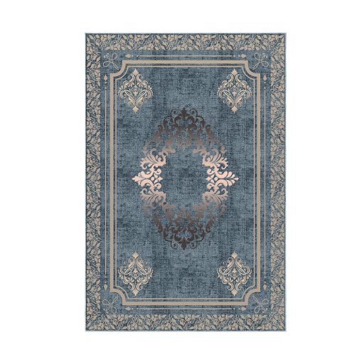 Sada koupelnových koberečků 2 kusy, modrá