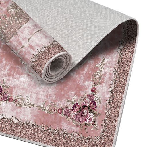 Sada koupelnových koberečků 2 kusy, pudrová