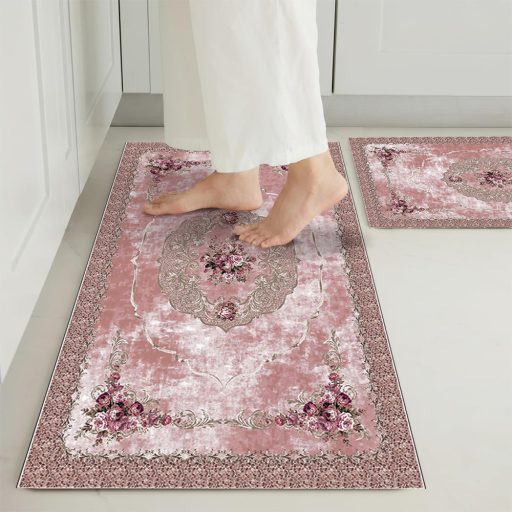 Sada koupelnových koberečků 2 kusy, pudrová