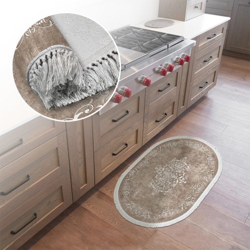 Sada koupelnových koberečků 2 kusy, béžová