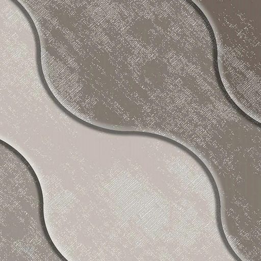 Sada koupelnových předložek s kamínkovým vzorem, hnědá