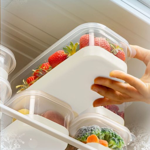 Sada na uchovávání potravin 14 kusů, šedá