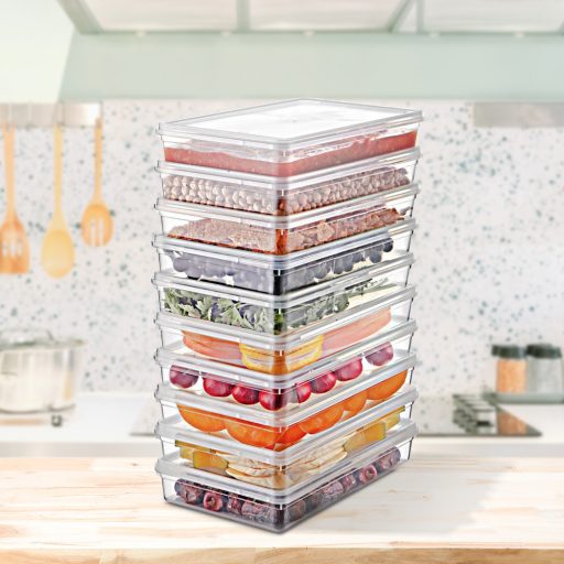 Sada plastových úložných boxů 10 kusů