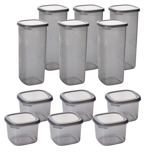 Sada kuchyňských úložných dóz, 12 ks