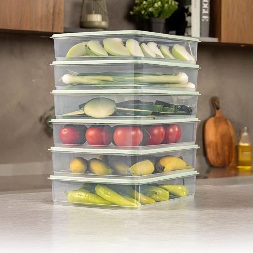 Sada plastových úložných nádob 7 kusů