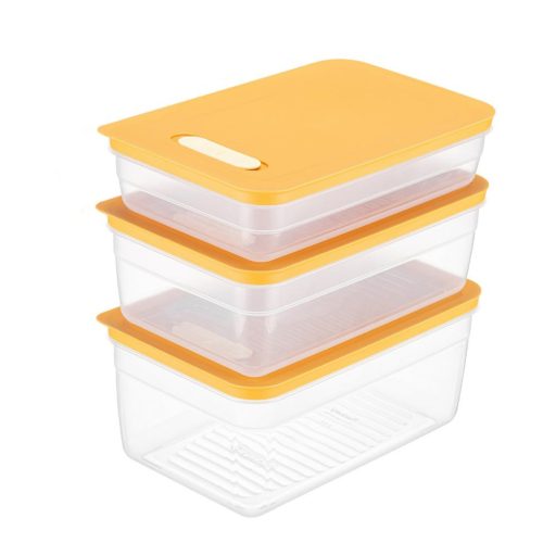 Sada boxů na uchovávání potravin s ventilací, 9 ks