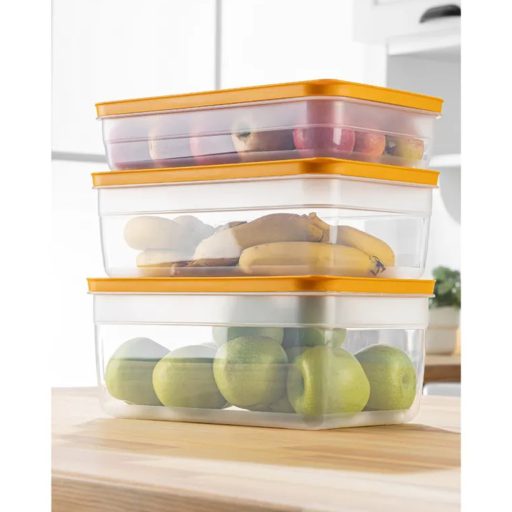 Sada boxů na uchovávání potravin s ventilací, 9 ks