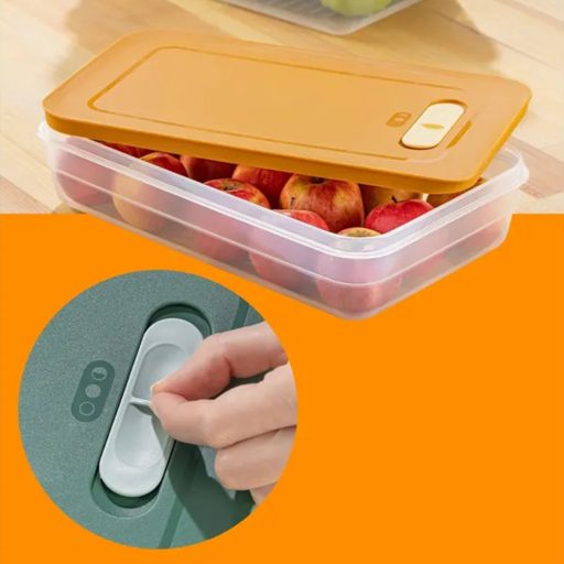 Sada boxů na uchovávání potravin s ventilací, 9 ks