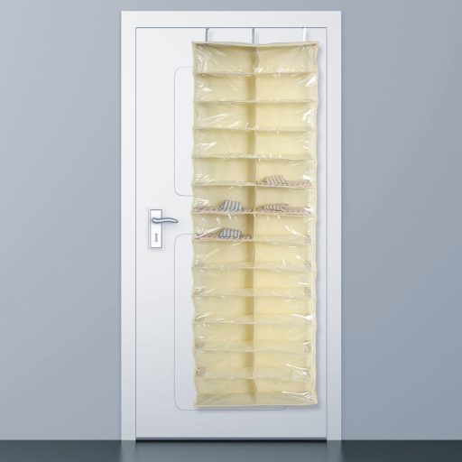 Botník instalovatelný na dveře - béžová