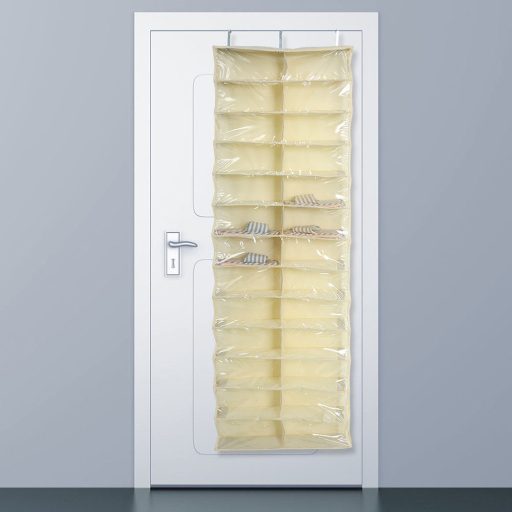 Botník instalovatelný na dveře - béžová