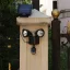 Dvojitá solární lampa s pohybovým senzorem