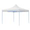 Skládací zahradní pavilon - různé typy - 2,9x2,9m - bílá
