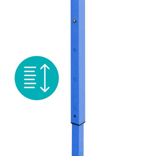 Skládací zahradní pavilon - různé typy - 2,9x2,9m - bílá