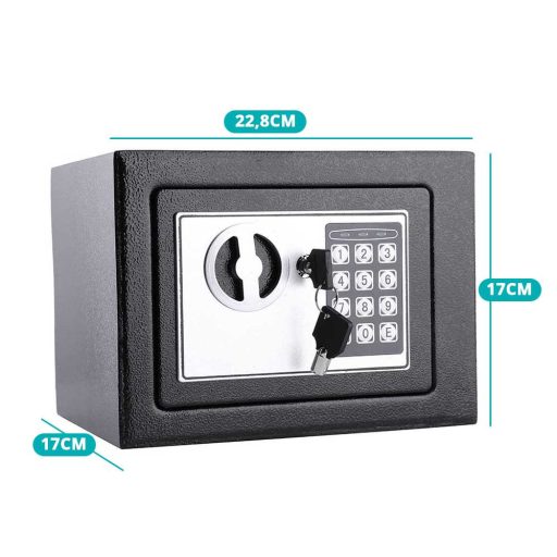 Digitální trezor ve 2 typech - malý, černý