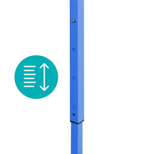 Skládací zahradní pavilon - 2,9x4,25m - bílá - pavilon