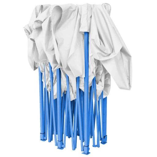 Skládací zahradní pavilon - 2,9x4,25m - bílá - pavilon