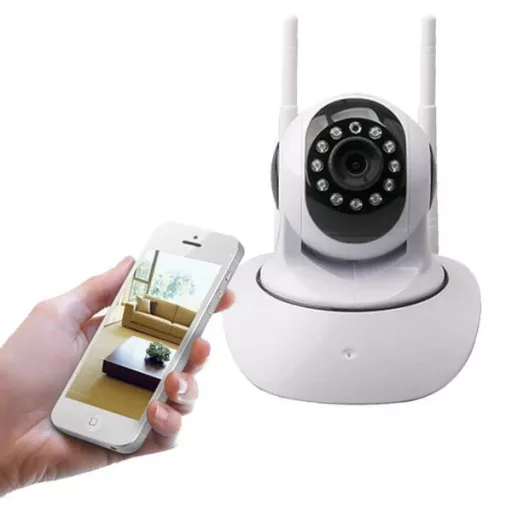 Otočná WiFi kamera s 2 anténami