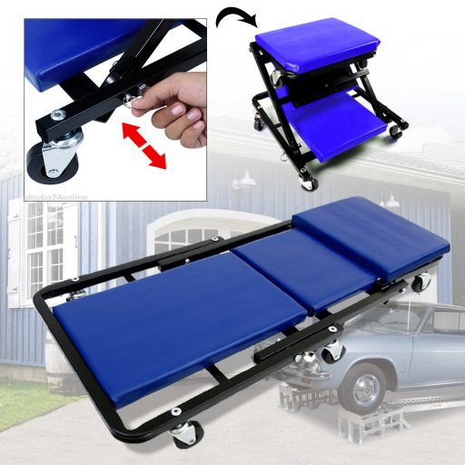 Přepravní vozík lehátko a opravařská židle