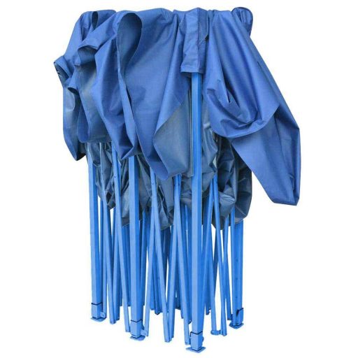 Skládací zahradní pavilon - různé typy - 2,9x4,25m - modrá - pavilon+přenosná taška