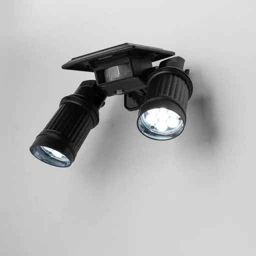 Solární LED duo lampa se senzorem pohybu