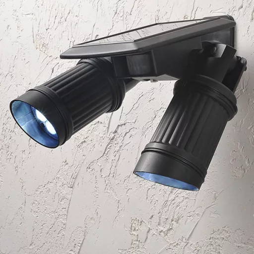 Solární LED duo lampa se senzorem pohybu