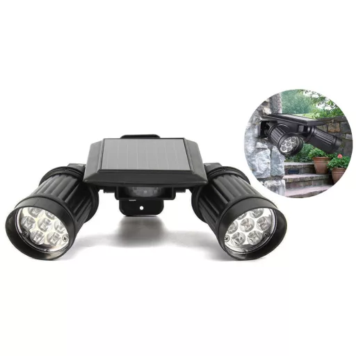 Solární LED duo lampa se senzorem pohybu
