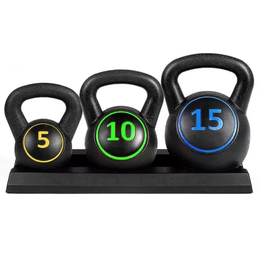 Kettlebell sada, 3 kusová
