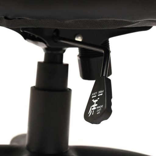 Herní židle s barevným opěradlem, šedá