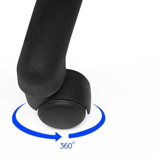 Herní židle s barevným opěradlem, modrá