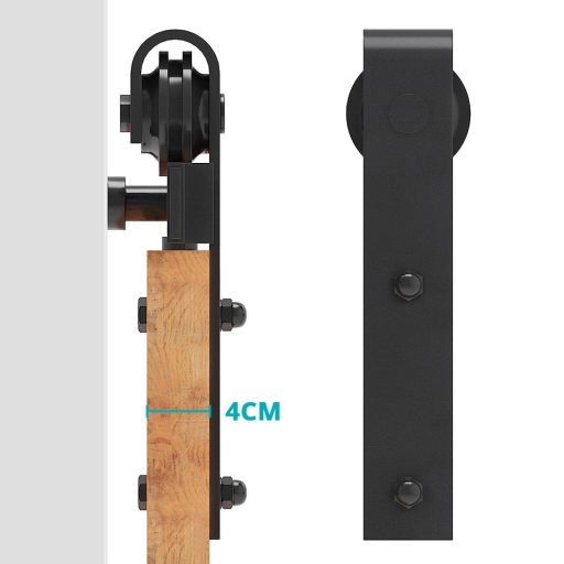 Kolejnice na posuvné dveře ve 2 typech - dvojité