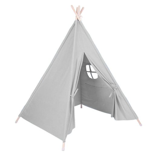 Indiánský stan pro děti ve více barvách, šedý
