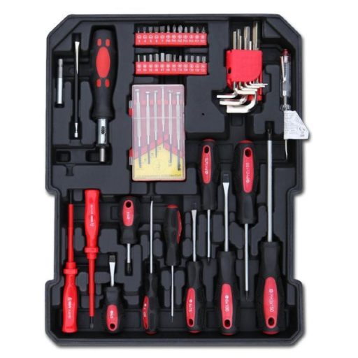 187 kusová sada nářadí v kolečkovém kufru