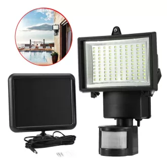 Solární reflektor se senzorem pohybu, 60 LED