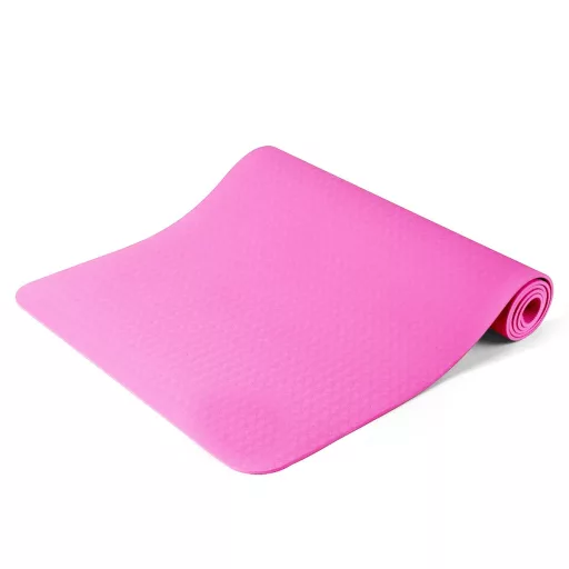 Podložka na jógu, s taškou jako dárek, ve 3 barvách - pink