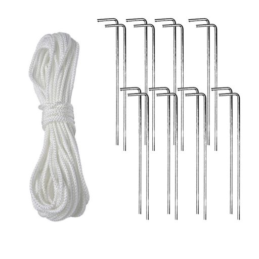 Párty stan v bílé barvě, 3 různé velikosti - 3x9m