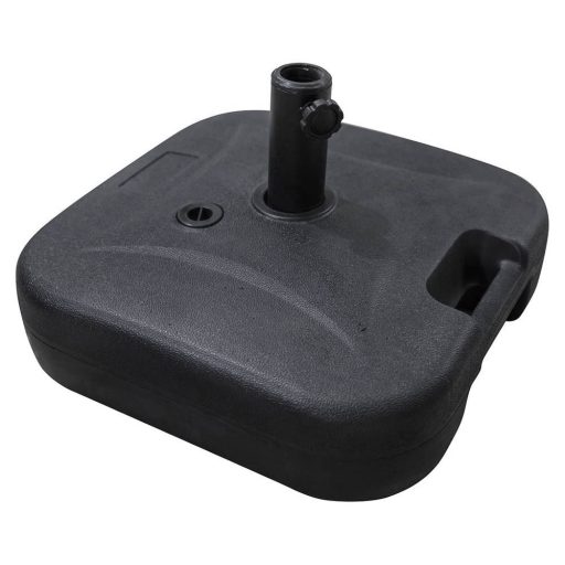 Pískem/vodou plnitelný stojan na slunečník ve více typech - čtyřúhelníkový stojan