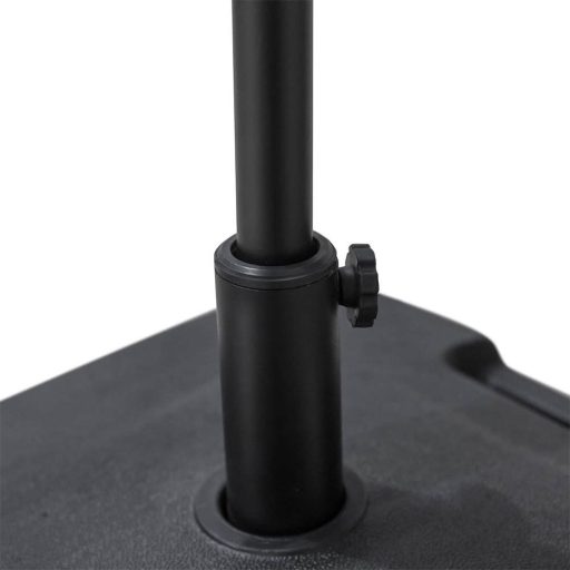 Pískem/vodou plnitelný stojan na slunečník ve více typech - čtyřúhelníkový stojan