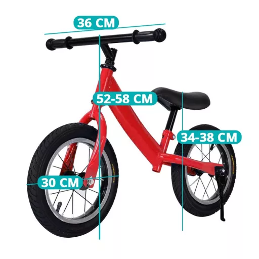 Cykloodrážadlo ve více barvách - červené