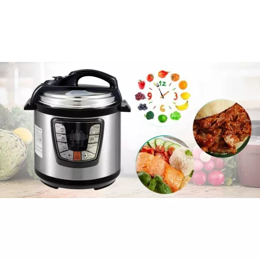 Slow cooker, multifunkční tlakový hrnec, 6L