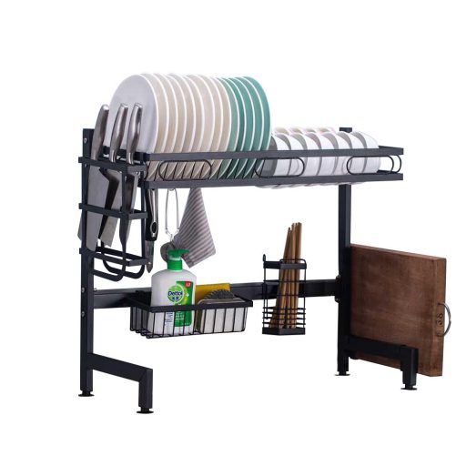 Odkapávač na nádobí na dřez - dvojitý