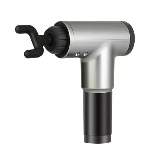 Masážní pistole se čtyřmi výměnnými hlavami